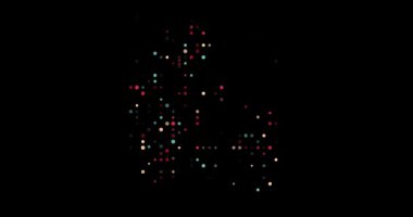 Creative Art Formation of Danish Country Outline Using Generative Circles