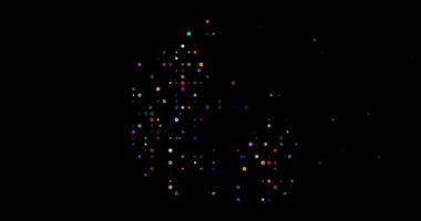 Creative Art Formation of Danish Country Outline Using Generative Circles