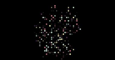 Inspired Post-Conceptual Silhouette of Germany with Orbiting Dot Animation