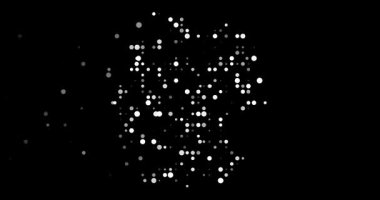 Soyut Düşen Noktalar Almanya Haritası