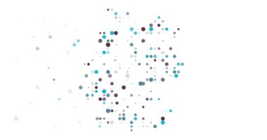 Germany Silhouette Created By Abstract Circle Flow