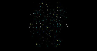 Inspired Post-Conceptual Silhouette of Germany with Orbiting Dot Animation