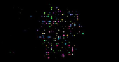 Germany Map Constructed With Generative Circle Design