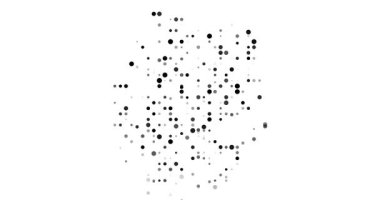 Circles Forming The Silhouette Of Germany