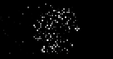 Modern Generative Video Depicting German Map Formed from Flying Circles