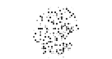 Germany Map Emerging From Generative Circle Motion