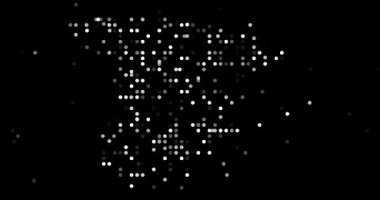 Dynamic Flight of Circles Revealing Spain's Generative Map