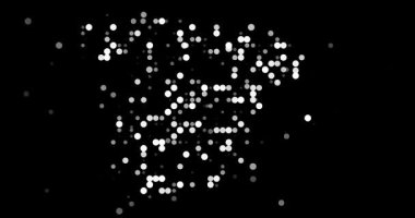 Animasyon Parçacık Izgarasından oluşan İspanya