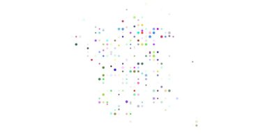 Hareket Noktalarında Dijital Fransa Silueti