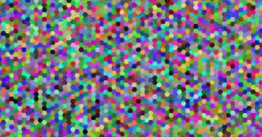 Techno Hexagonal Motion Pattern Design