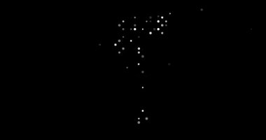 Abstract art circles expanding into Faroe Islands map