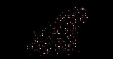 Flying Particles as Circles Revealing Guernsey's Conceptual Country Shape