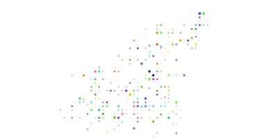 Post-Conceptual Vision of Flying Circles Shaping Guernsey's Outline