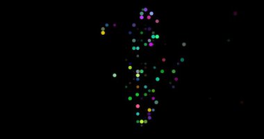 Generative Circles Assembling Gibraltar's Silhouette from Beyond Screen