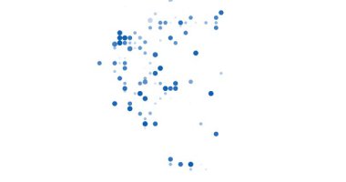 Post-Conceptual Generative Art Featuring Circles Forming Greece's Shape