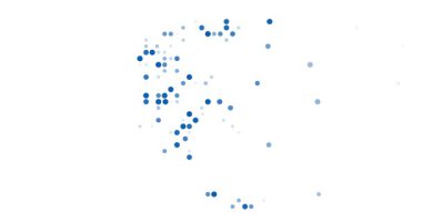 Flying circles reveal Greece island artistic silhouette