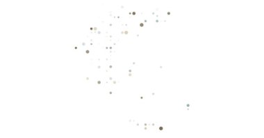 Abstract Circles Converging to Form Greece's Artistic Silhouette