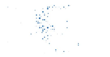 Post-Conceptual Generative Circles Converging on Greece's Map Silhouette