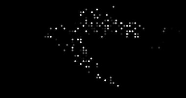 Circles Emerging from Edges to Create Croatia's Generative Form