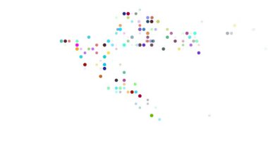 Circles Emerging from Edges to Create Croatia's Generative Form