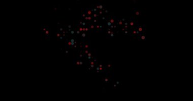 Dynamic Flight of Circles Revealing Croatia's Generative Map