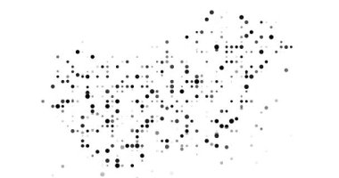 Emerging Geometry Circles Forming Hungary Borderline
