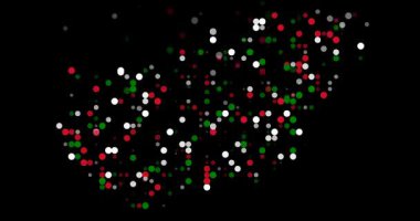 Post-Conceptual Generative Circles Converging on Hungary's Map Silhouette