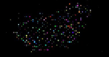 Emerging Geometry Circles Forming Hungary Borderline