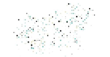 Generative Circles Assembling Hungary's Silhouette from Beyond Screen