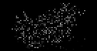 Post-Conceptual Generative Circles Converging on Hungary's Map Silhouette