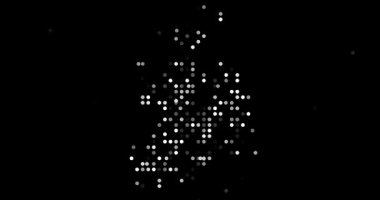 Dynamic Flight of Circles Revealing Ireland's Generative Map