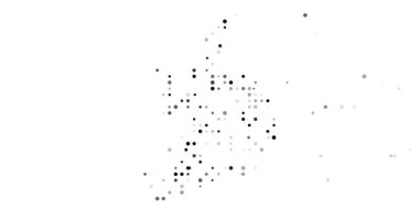 Post Minimal Circles Building Ireland Map Silhouette