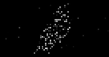 Generative Particles Defining the Isle of Man Map