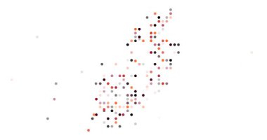Generative Inspiration in Circles Building Isle of Man's Map Silhouette