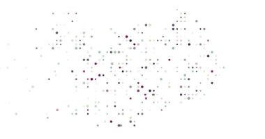 Aurora Circuits: Iceland Map Emerges from Orbiting Light Spheres