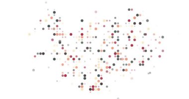 Futuristic Map of Iceland in Motion