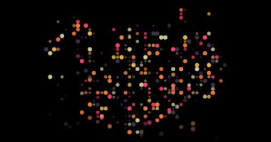 Digital Networks Creating Icelandic Light Formation