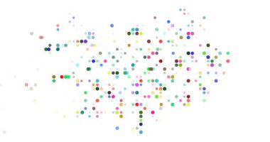 Glowing Circles Unite to Form Iceland Map