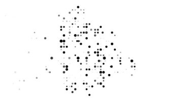 Finance Flux Flight: Spheres Swarm to Form Bolivian Silhouette