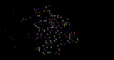 Bolivia Motion Network of Generative Light Points