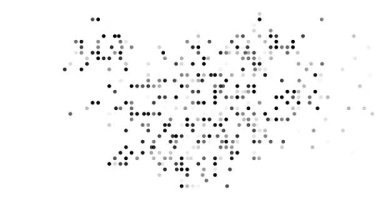 Futuristic Fjords: Glowing Particles Assemble Iceland's Spectral Silhouette