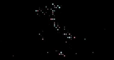 Düşen Noktalar İtalya 'nın Haritasını Gösteriyor