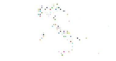 Italia Silhouette Emerging from Generative Light