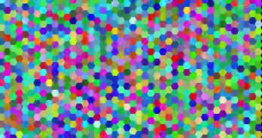 Geometric Hexagon Tech Motion Loop