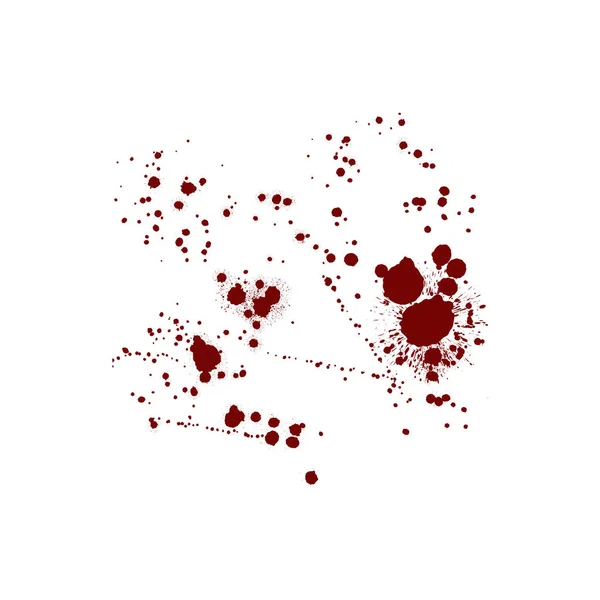 白底红血球染色 — 图库照片