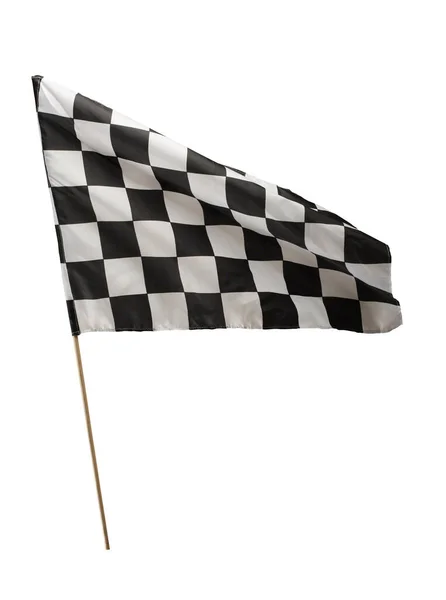 Racing Competition Flag Concept Successful Competition — Stock Photo, Image