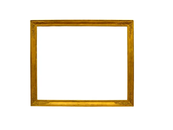 Gold Vintage Frame Photo Painting — Stock Photo, Image