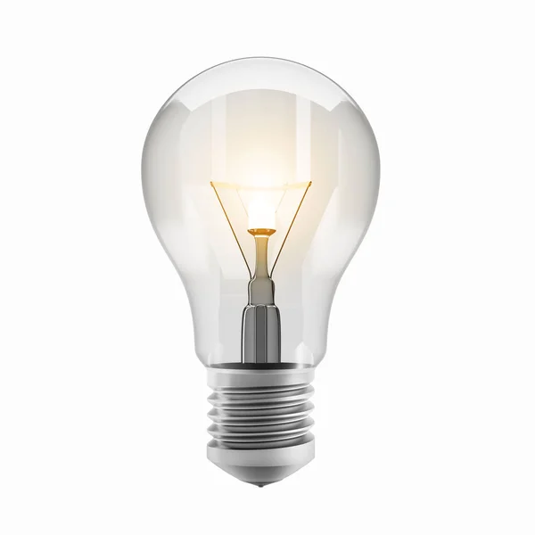 Bulb Concept Idea Resolution Creativity Rendering — Stock Photo, Image