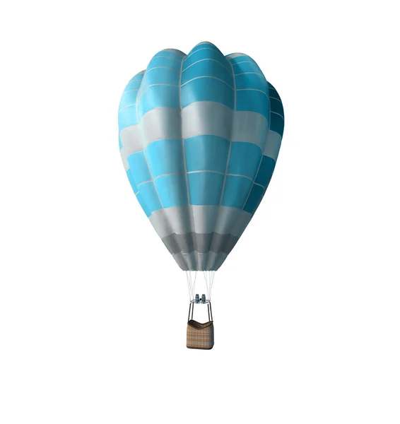 Rendering Hot Air Balloon — Stock Photo, Image