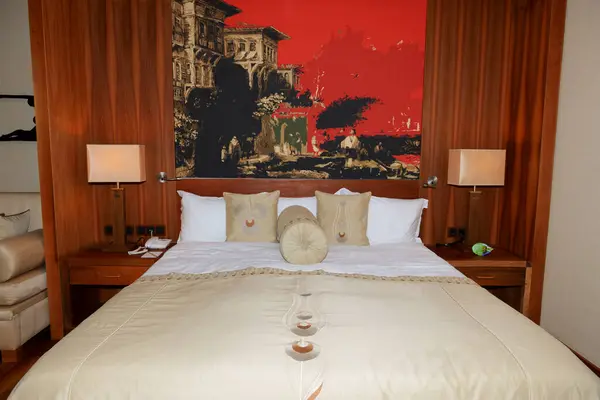 Antalya Turquia Abril Apartamento Gloria Serenity Resort Hotel Luxo Abril Fotografia De Stock